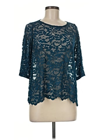 Sympli 3/4 Sleeve Blouse (view 1)