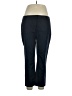 dalia Solid Blue Active Pants Size 14 - photo 1