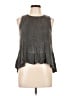 Gilli Gray Sleeveless Blouse Size L - photo 1