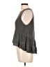 Gilli Gray Sleeveless Blouse Size L - photo 5