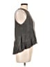 Gilli Gray Sleeveless Blouse Size L - photo 4