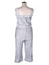 Copper Key Stripes Gray Jumpsuit Size XL - photo 2