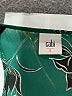 CAbi 100% Polyester Green Sleeveless Blouse Size S - photo 7