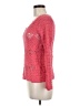 Lucky Brand Hearts Pink Pullover Sweater Size M - photo 5