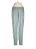 Adidas 100% Polyester Green Track Pants Size L - photo 1