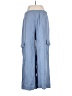 Old Navy Blue Cargo Pants Size Med Petite - photo 2