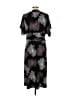 BCBGMAXAZRIA Paisley Black Cocktail Dress Size L - photo 2