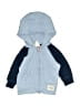 Carter's Blue Zip Up Hoodie 0-3 MO / 3 MO - photo 1