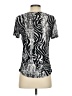 Peter Nygard Silver Short Sleeve Top Size S (estimated) - photo 2