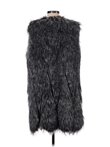 BCBGMAXAZRIA Faux Fur Vest (view 2)