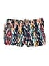 a.n.a. A New Approach 100% Rayon Print Blue Shorts Size L - photo 1