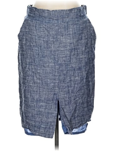 Ann Taylor Denim Skirt (view 1)