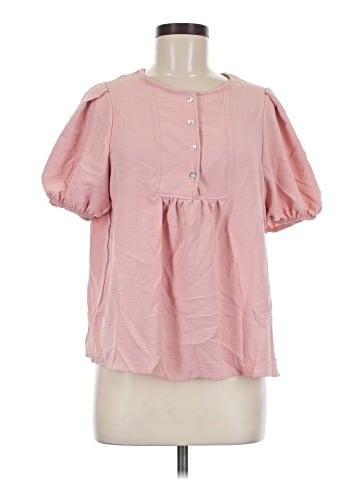 Kim & Cami Short Sleeve Blouse (view 1)