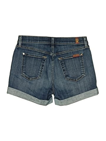 7 For All Mankind Denim Shorts (view 2)