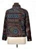 Chico's 100% Cotton Print Brown Jacket Size XL (3) - photo 2