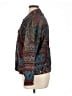 Chico's 100% Cotton Print Brown Jacket Size XL (3) - photo 5