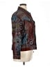 Chico's 100% Cotton Print Brown Jacket Size XL (3) - photo 4