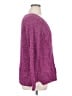 Faded Glory Tweed Purple Pullover Sweater Size 16 - 18 - photo 4