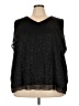Catherines Black Sleeveless Blouse Size 4X - photo 1