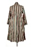 BLOOMCHIC 100% Rayon Stripes Brown Casual Dress Size 22 - photo 2