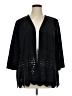 Joan Rivers 100% Polyester Black Jacket Size XL - photo 1