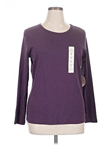 St. John's Bay Long Sleeve T-Shirt (view 1)