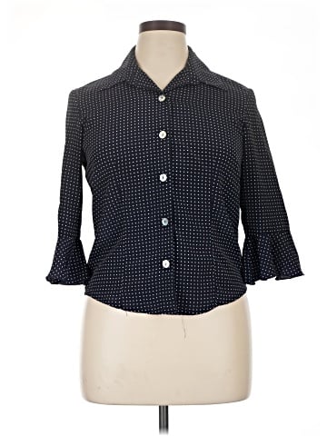 Blair 3/4 Sleeve Button-Down Shirt (view 1)