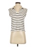Splendid Ivory Sleeveless T-Shirt Size XS - photo 1