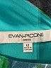 Evan Picone Print Green Cocktail Dress Size 12 - photo 7
