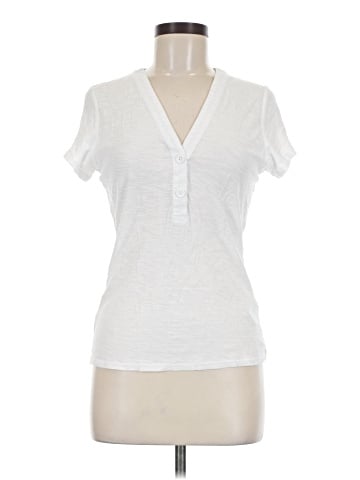 James Perse Short Sleeve Henley (view 1)