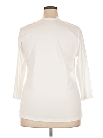 St. John's Bay 3/4 Sleeve T-Shirt (view 2)