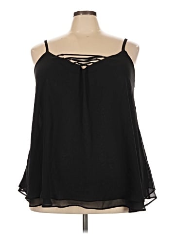 Worthington Sleeveless Blouse (view 1)