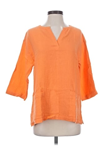 Soft Surroundings 3/4 Sleeve T-Shirt (view 1)