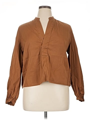 Polo by Ralph Lauren Long Sleeve Blouse (view 1)