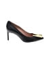 Moschino 100% Leather Black Heels Size EU 38 - photo 1