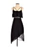 BCBGeneration 100% Polyester Black Cocktail Dress Size 0 - photo 1