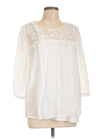 Figueroa & Flower 3/4 Sleeve Blouse (view 1)