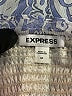 Express 100% Polyester Purple Short Sleeve Blouse Size M - photo 4