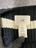 H&M Stripes Black Pullover Sweater Size M - photo 7