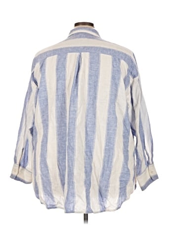 Maeve 3/4 Sleeve Button-Down Shirt (view 2)