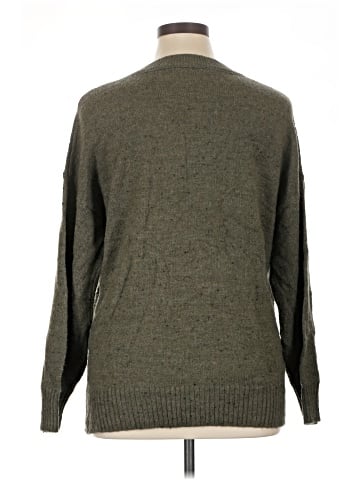 Madewell Donegal Bartlett V-Neck Pullover Sweater in Coziest Yarn (view 2)