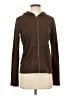 Max Studio Brown Zip Up Hoodie Size S - photo 1