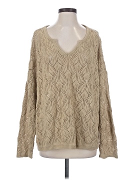 Peace Love World Pullover Sweater