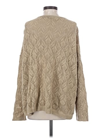 Peace Love World Pullover Sweater (view 2)