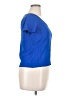 Evan Picone Blue Short Sleeve Top Size XL - photo 4