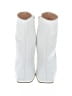 by FAR 100% Leather White leather ankle boots Size EU 36 - photo 2