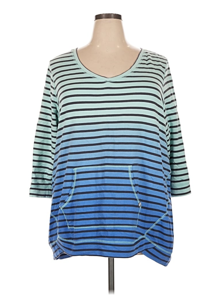 Pre-owned Livi Active Pullover Sweater In Blue