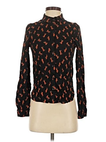 Monki Long Sleeve Blouse (view 1)