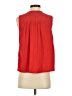 Knox Rose Red Sleeveless Blouse Size S - photo 2