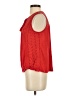 Knox Rose Red Sleeveless Blouse Size S - photo 5